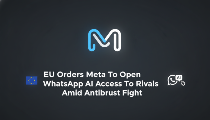 EU Orders Meta To Open WhatsApp AI Access To Rivals Amid Antitrust Fight