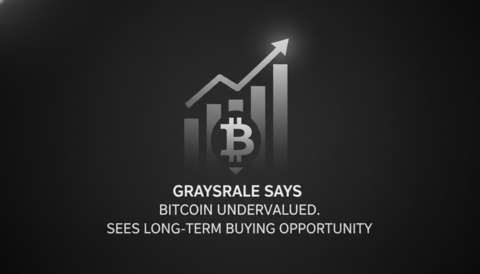 Grayscale Says Bitcoin Undervalued, Sees Long-Term Buying Opportunity