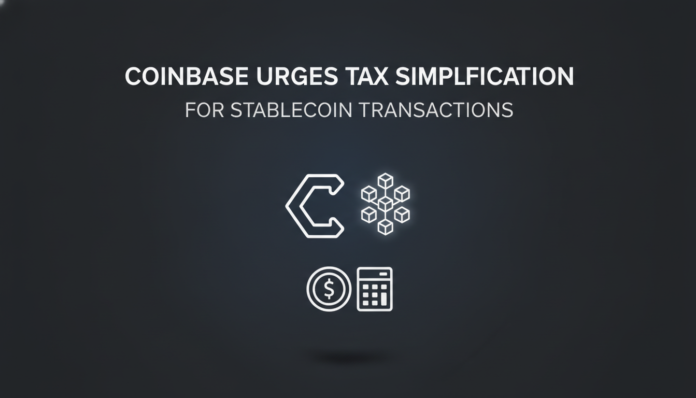 Coinbase Urges Tax Simplification for Stablecoin Transactions