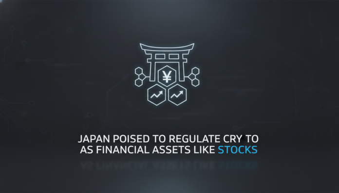 Japan Poised to Regulate Crypto as Financial Assets Like Stocks