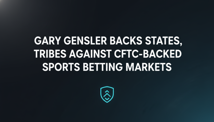 Gary Gensler Backs States, Tribes Against CFTC-Backed Sports Betting Markets
