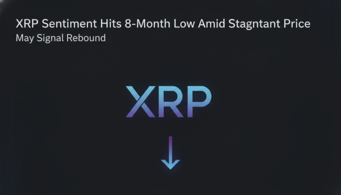 XRP Sentiment Hits 8-Month Low Amid Stagnant Price, May Signal Rebound