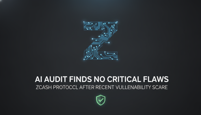 AI audit finds no critical flaws in Zcash protocol after recent vulnerability scare
