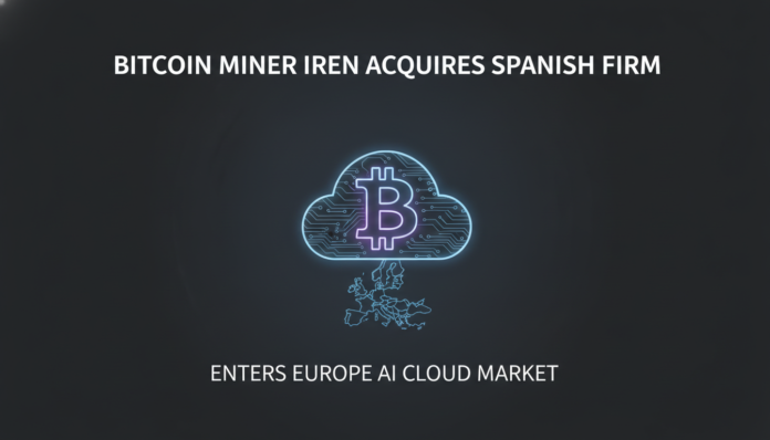Bitcoin Miner IREN Acquires Spanish Firm, Enters Europe AI Cloud Market