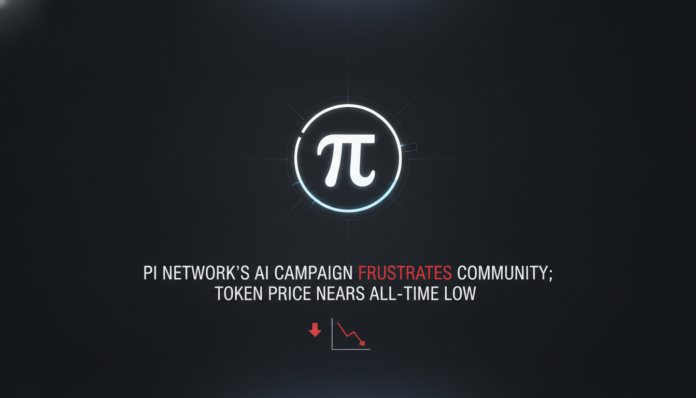 Pi Network's AI Campaign Frustrates Community; Token Price Nears All-Time Low