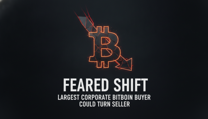 Feared Shift: Largest Corporate Bitcoin Buyer Could Turn Seller