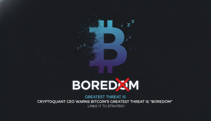 CryptoQuant CEO Warns Bitcoin's Greatest Threat Is 