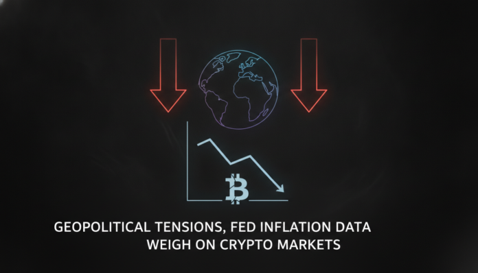 Geopolitical Tensions, Fed Inflation Data Weigh on Crypto Markets