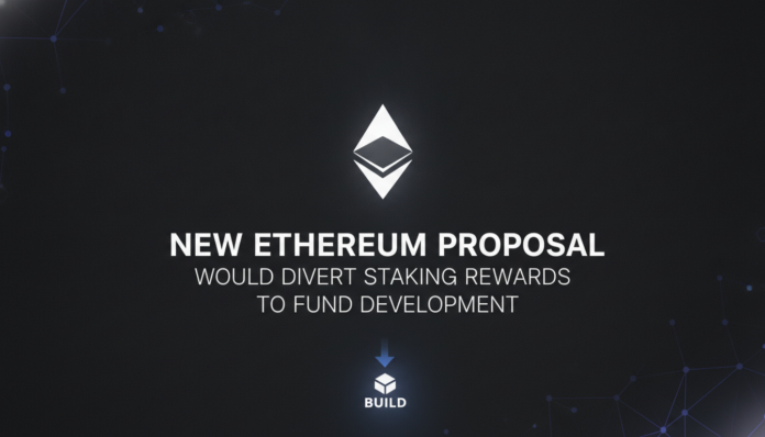 New Ethereum Proposal Would Divert Staking Rewards to Fund Development