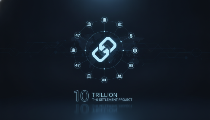 Chainlink Joins 47 Banks in $10 Trillion T+0 Settlement Project